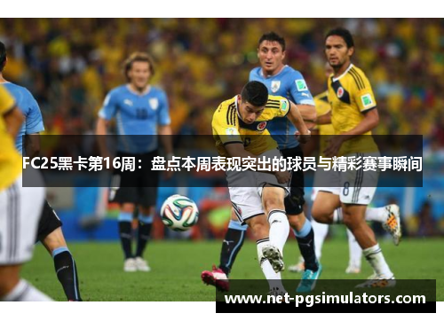 FC25黑卡第16周：盘点本周表现突出的球员与精彩赛事瞬间